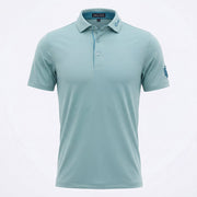 Flight Deck Polo in Horizon teal