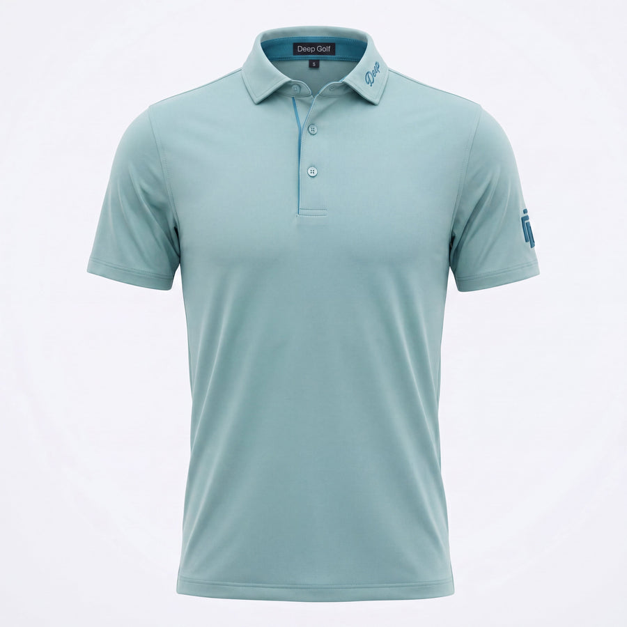 Flight Deck Polo in Horizon teal