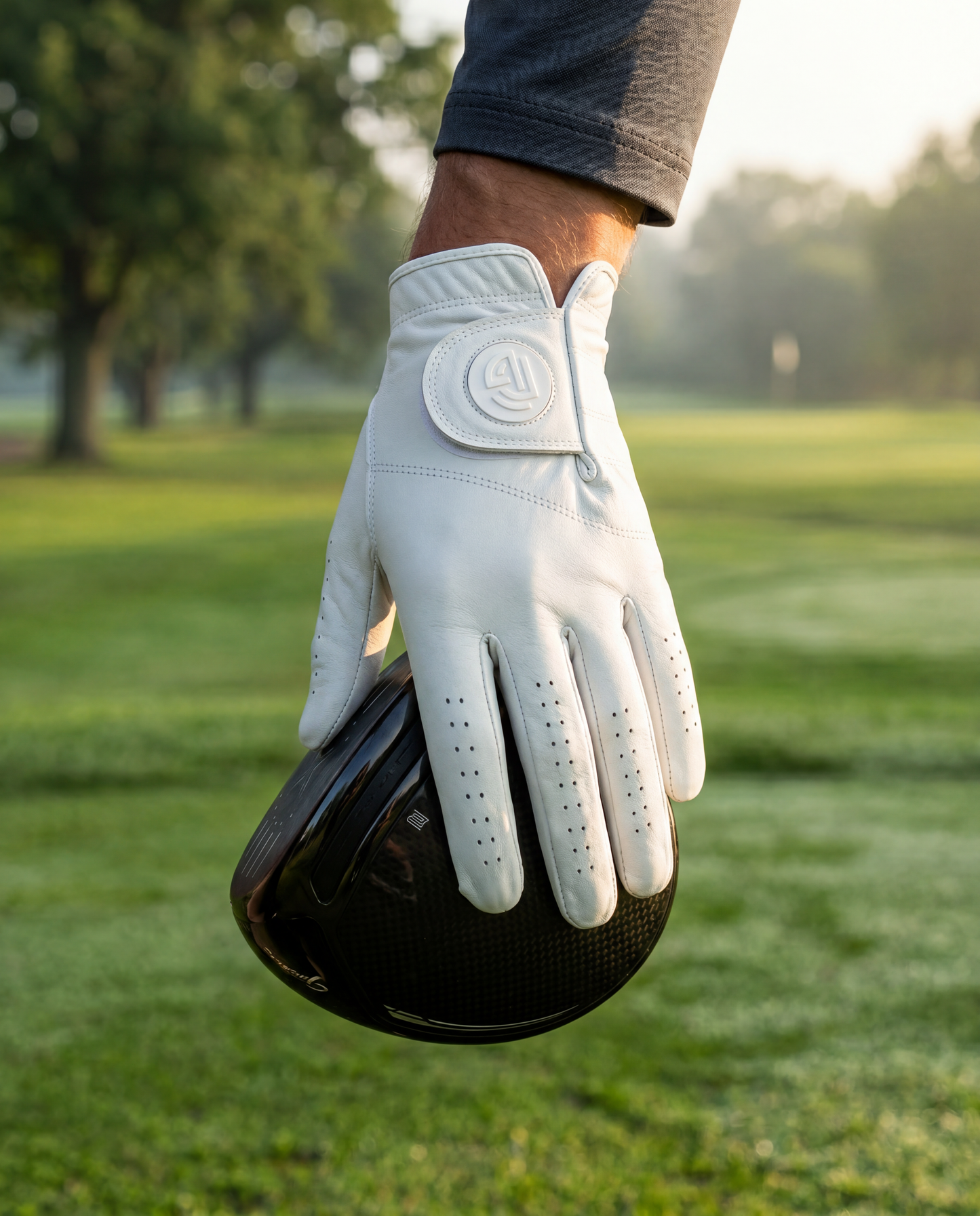 Pure White Mission Golf Glove