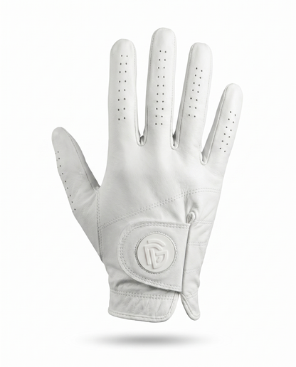 Pure White Mission Golf Glove